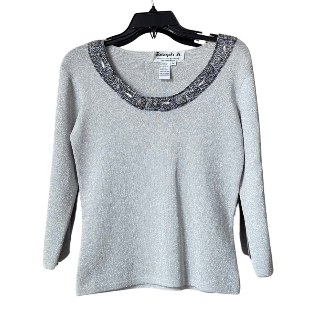 Joseph A. metallic top